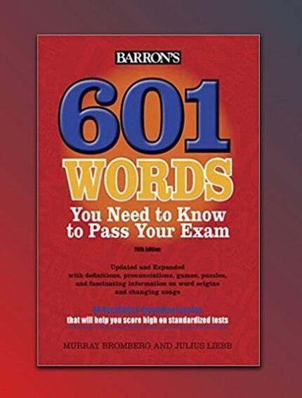 601 words you need to know to pass your exam