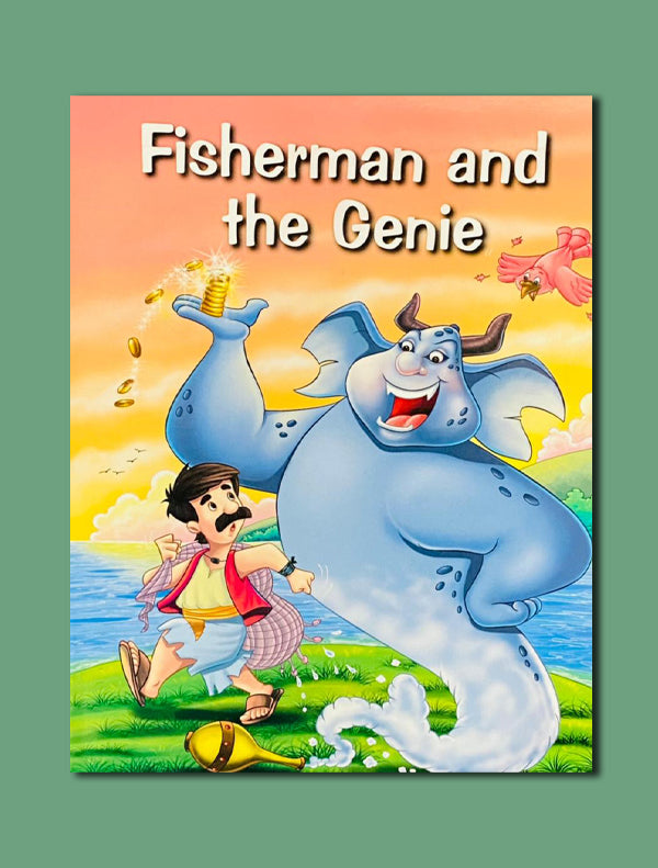 Bookcover_8bddde0f-e193-4c65-b0e3-f1876096e45c.jpg Fisherman and The Genie - Image 1