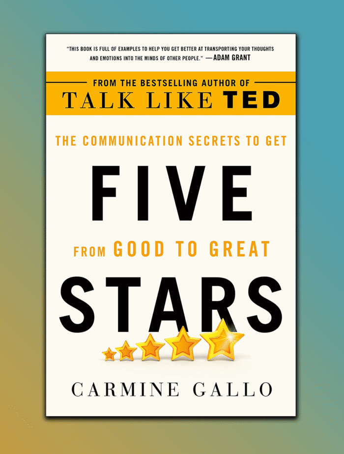 fivestar_kabulreads.png Five Stars: The Communication Secrets to Get from Good to Great - Image 1