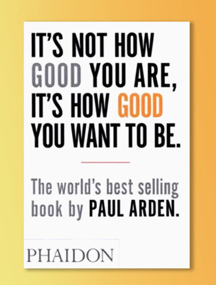 It's Not How Good You Are, It's How Good You Want to Be
