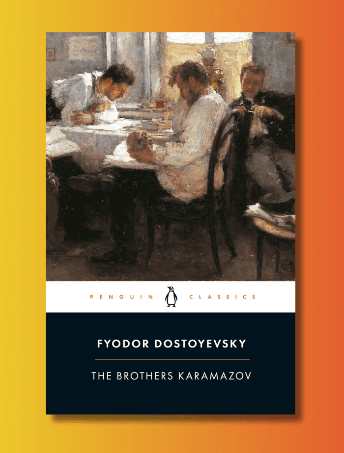 The Brothers Karamazov by Fyodor Dostoyevsky, classic Russian novel, literary masterpiece, BookPoint.